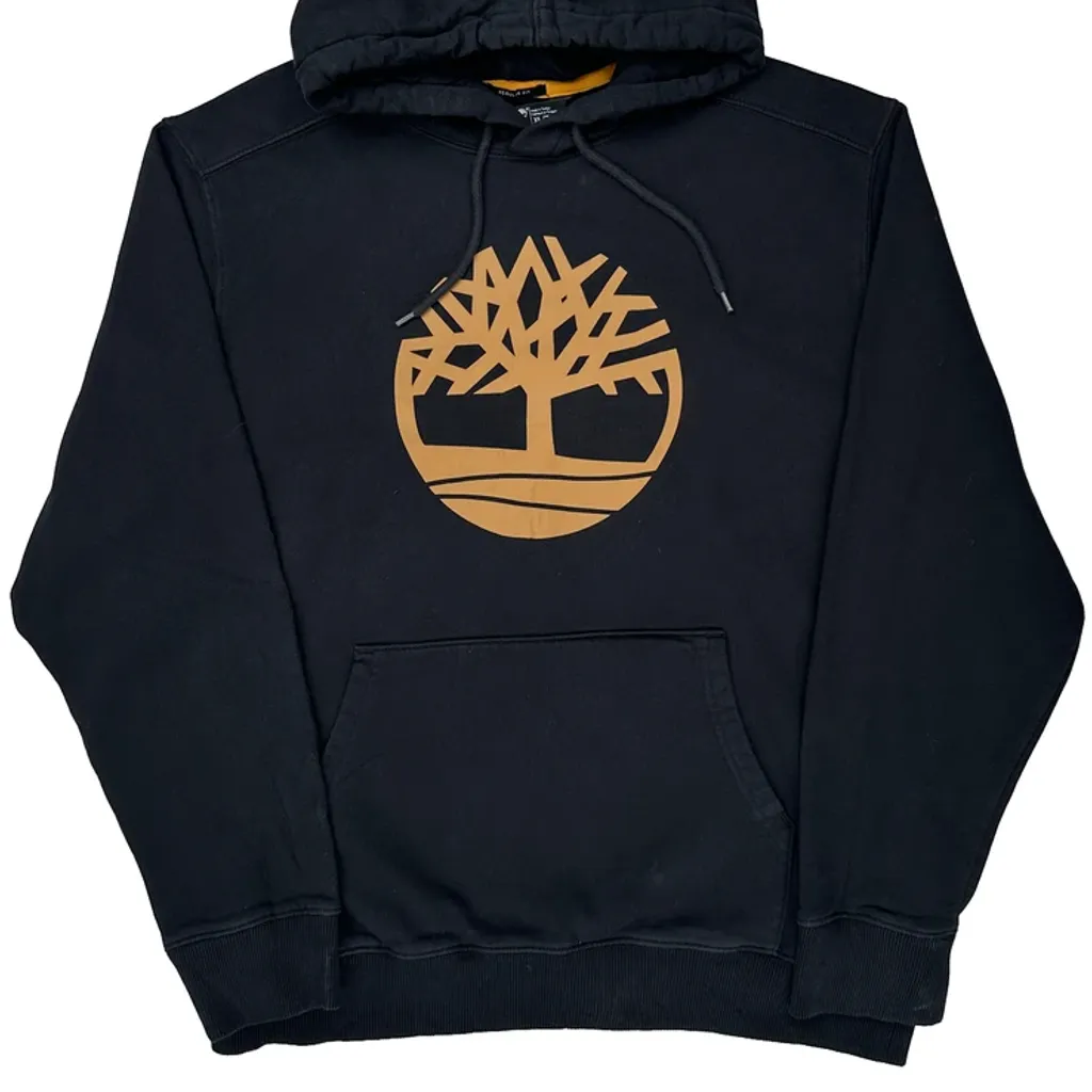 Timberland Hoodie - XL Black Cotton - Image 5
