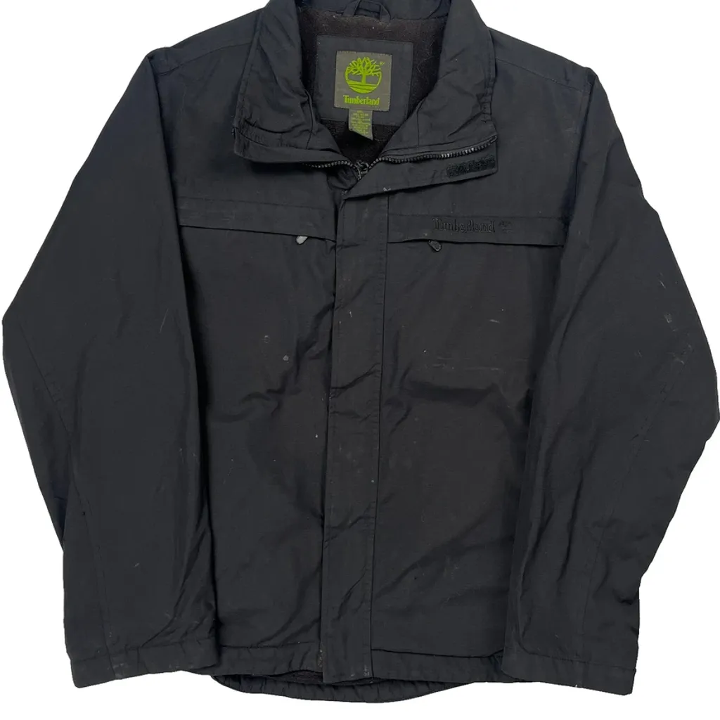 Timberland Jacket - Medium Black Nylon - Image 5