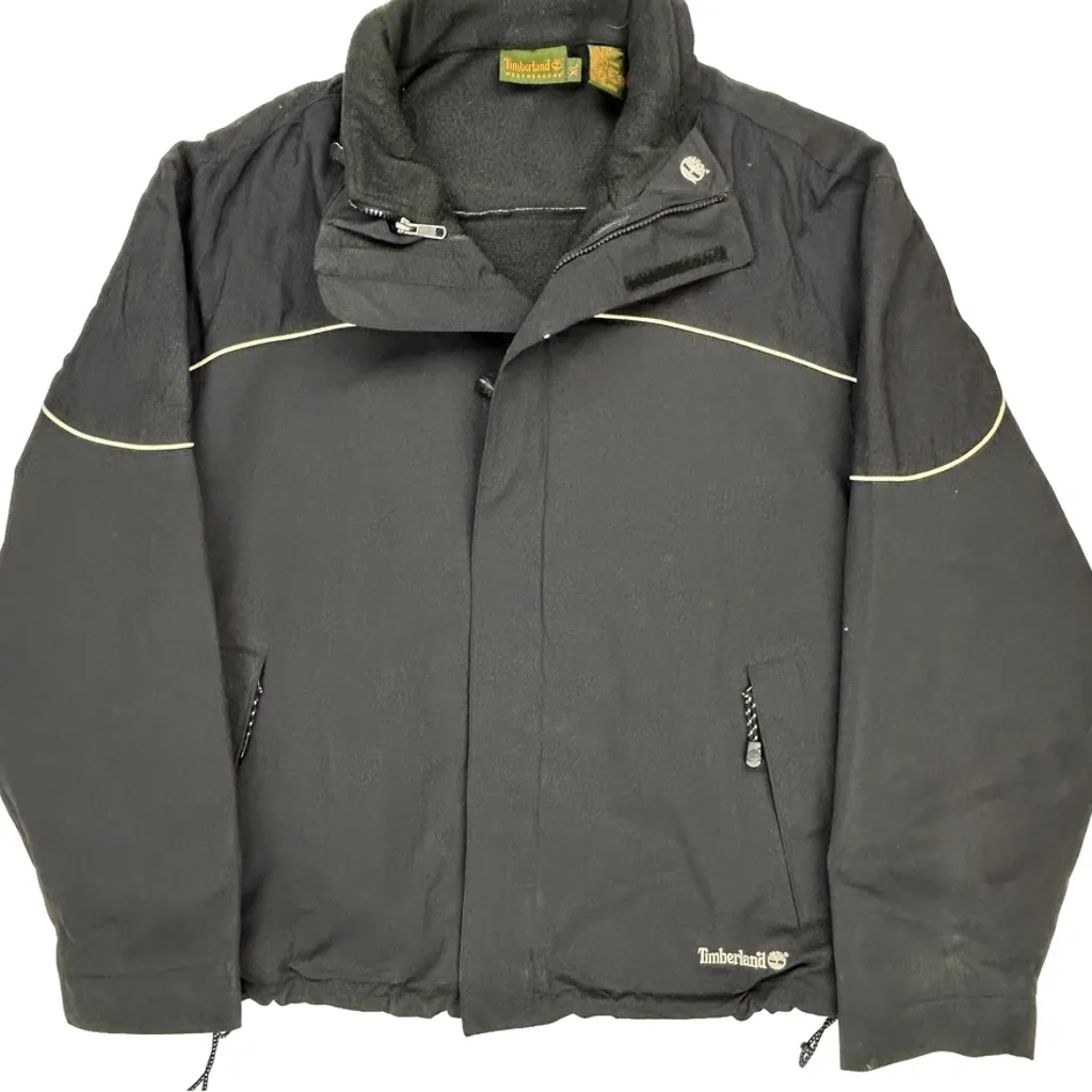 Timberland Jacket - XL Black Polyester - Image 4
