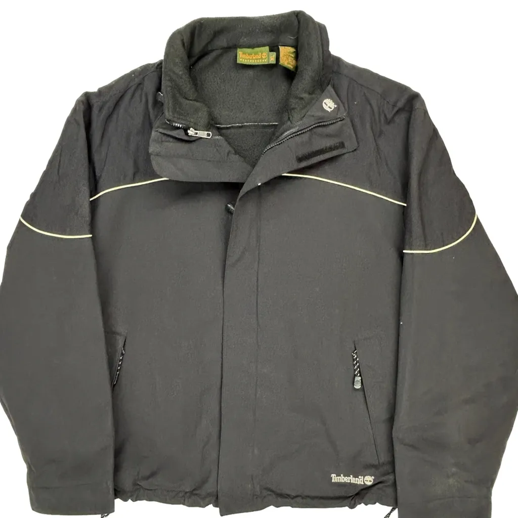 Timberland Jacket - XL Black Polyester - Image 5