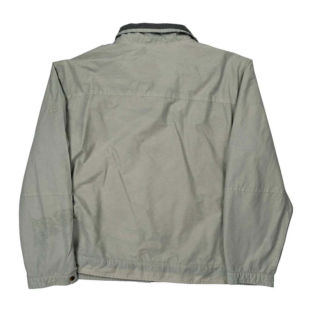 Timberland Jacket - 2XL Grey Cotton Blend - Image 2
