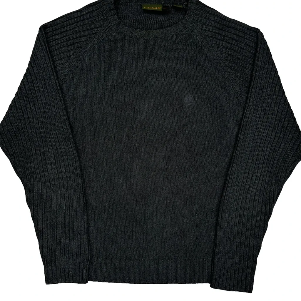 Timberland Jumper - Large Grey Cotton - Image 4