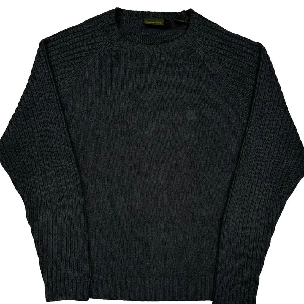 Timberland Jumper - Large Grey Cotton - Image 5