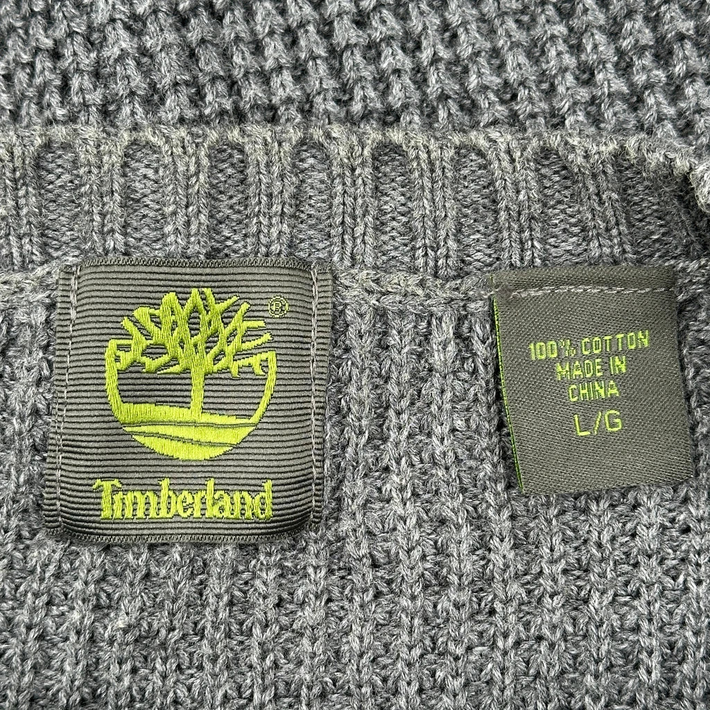 Timberland Jumper - Large Grey Cotton - Image 3