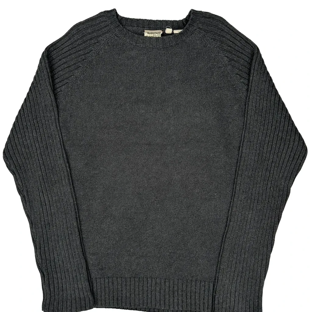 Timberland Jumper - XL Grey Cotton - Image 4