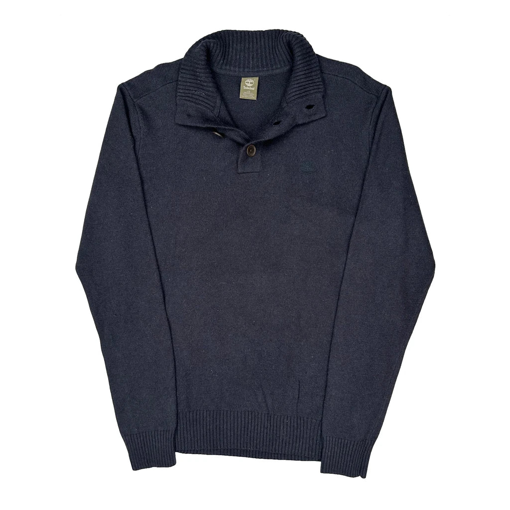 Timberland Jumper - Large Navy Cotton