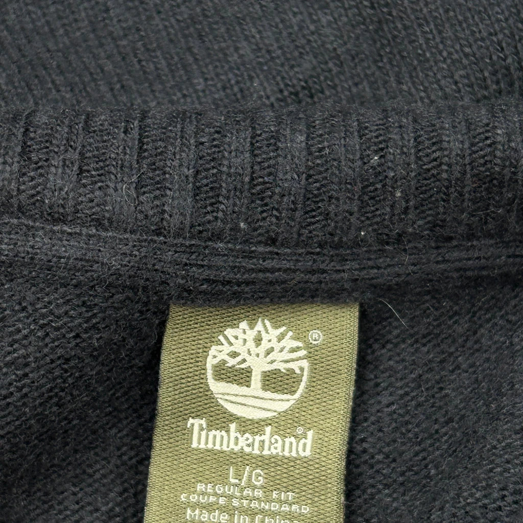 Timberland Jumper - Large Navy Cotton - Image 3