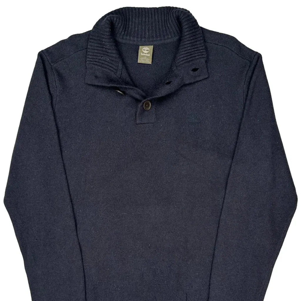 Timberland Jumper - Large Navy Cotton - Image 4
