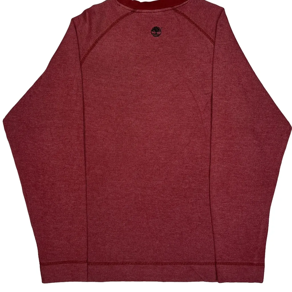 Timberland Jumper - Medium Red Cotton Blend - Image 7