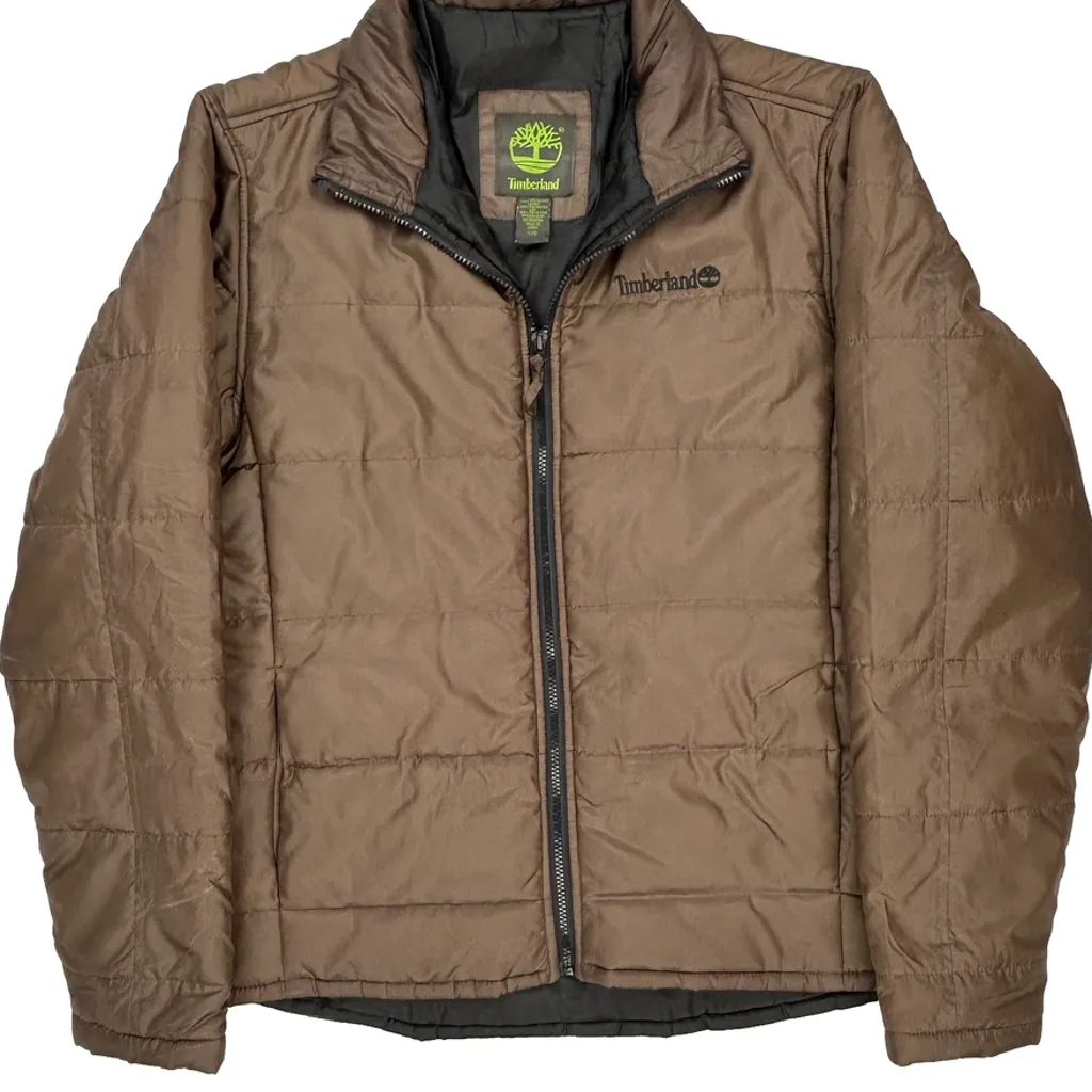 Timberland Puffer - Large Brown Polyester - Image 4
