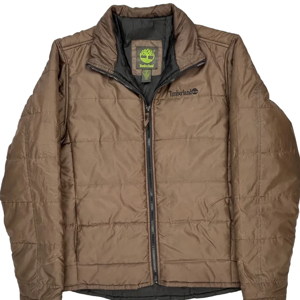 Timberland Puffer - Large Brown Polyester - Image 5