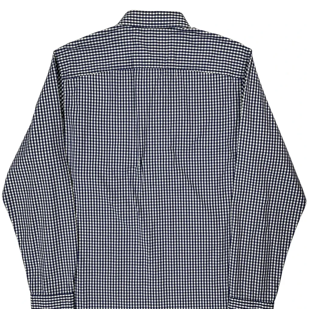 Timberland Checked Shirt - Medium Blue Cotton - Image 7