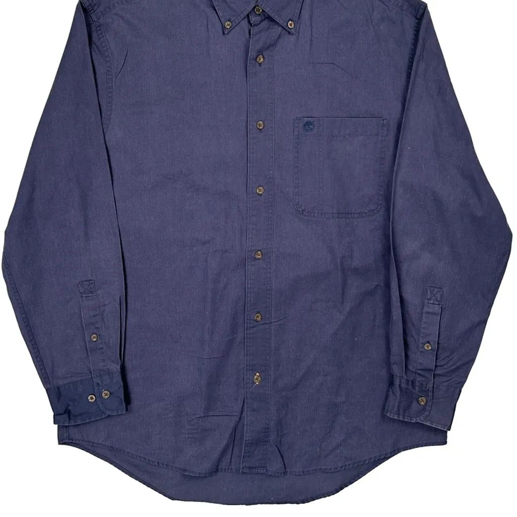 Timberland Shirt - XL Blue Cotton - Image 6