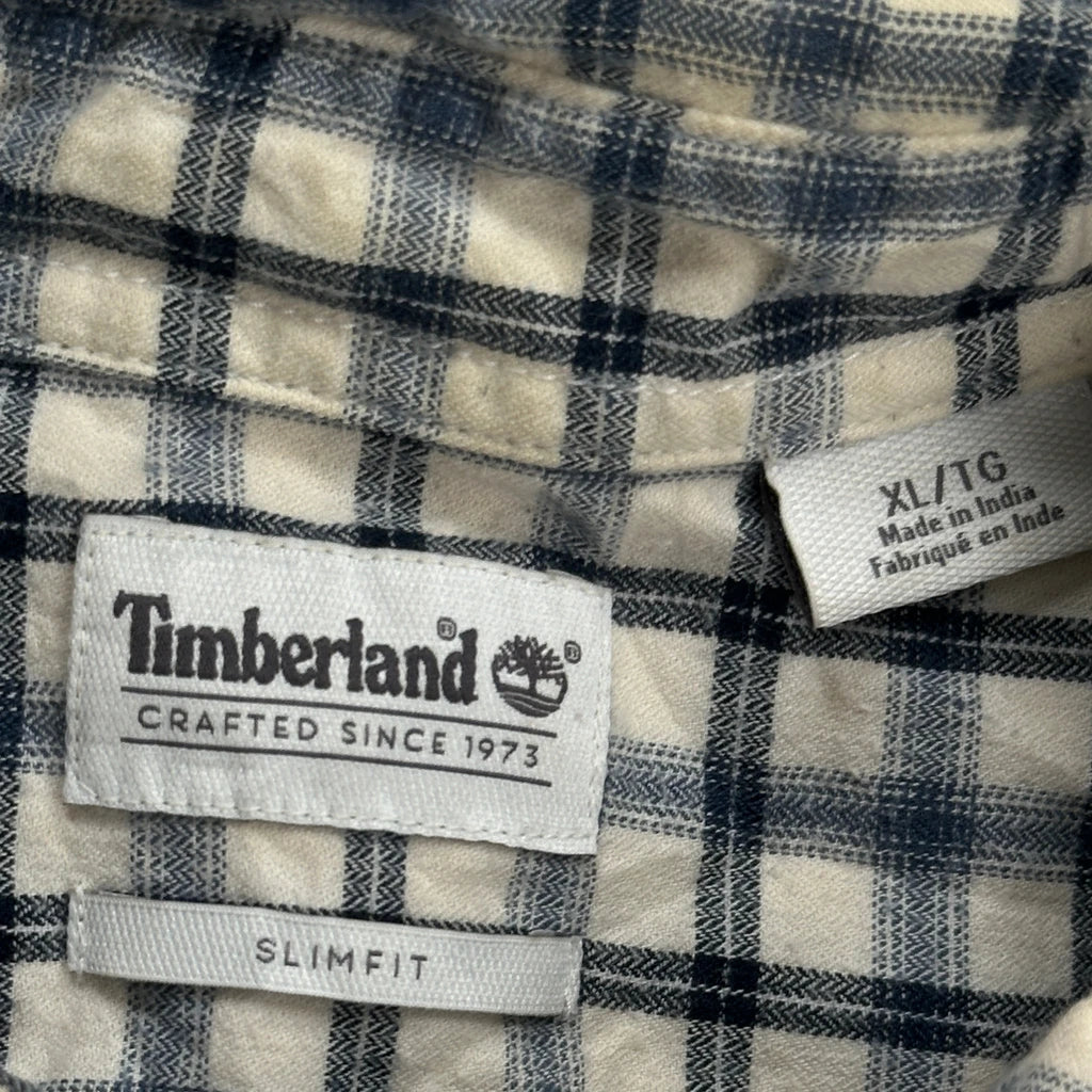 Timberland Shirt - XL Blue Cotton - Image 3