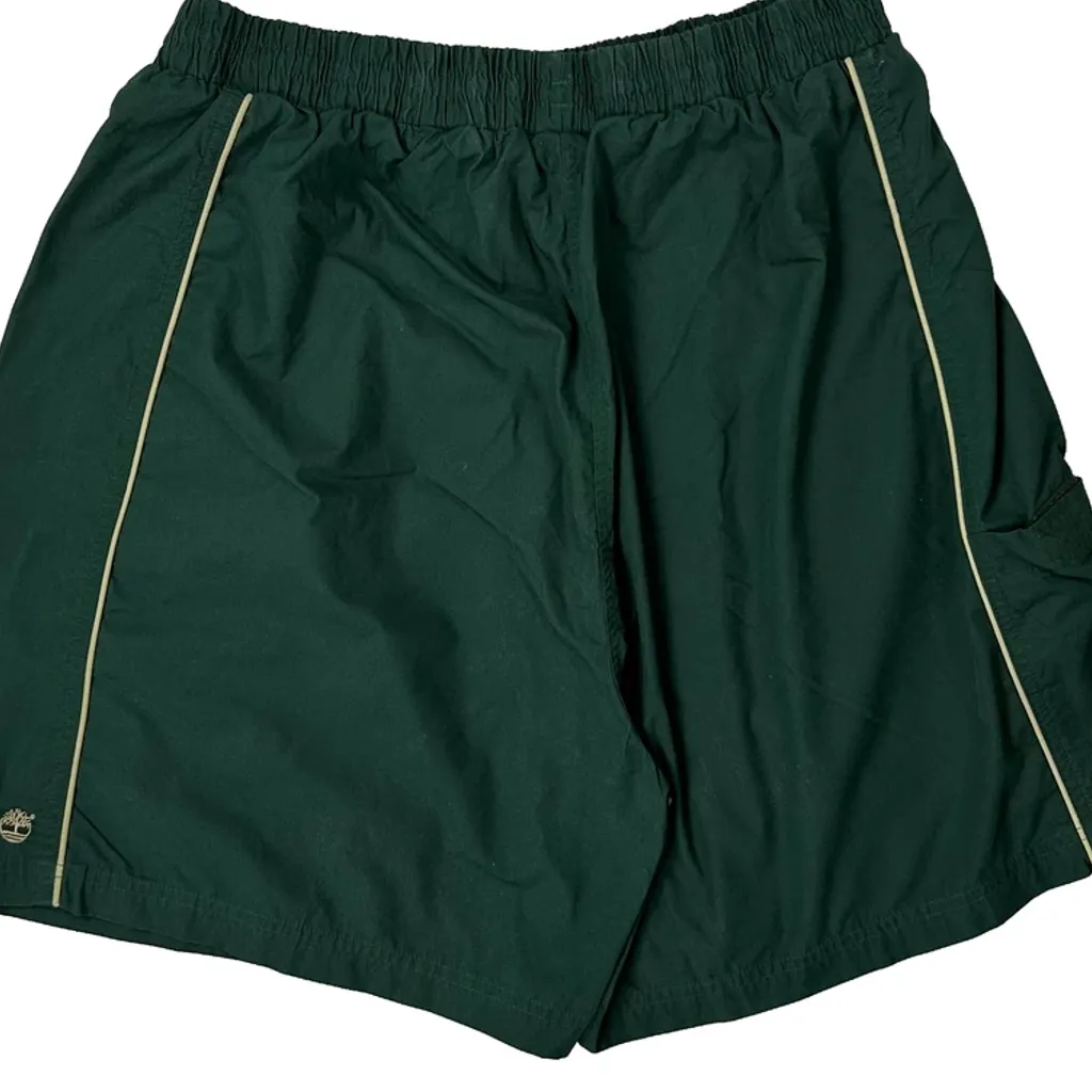 Timberland Sport Shorts - XL Green Polyester - Image 7