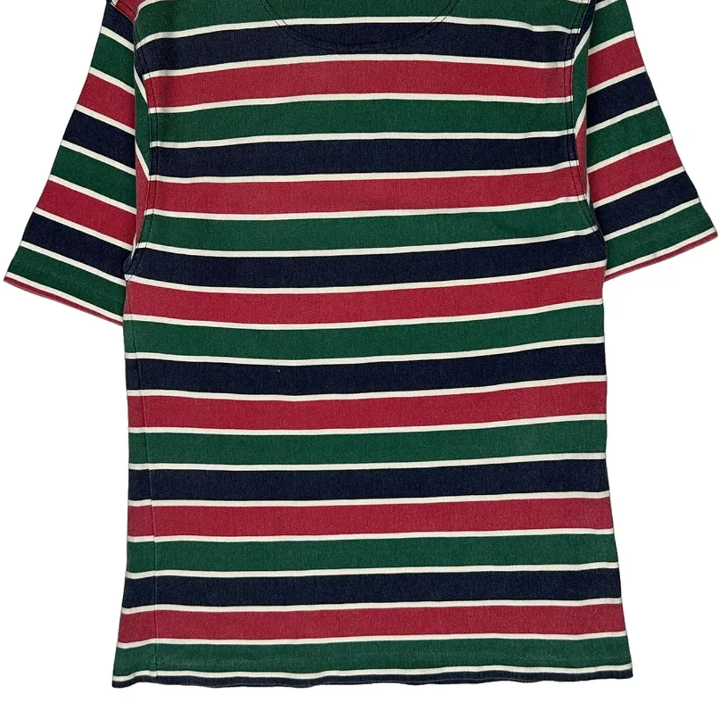 Timberland Striped T-Shirt - Large Multicoloured Cotton - Image 7