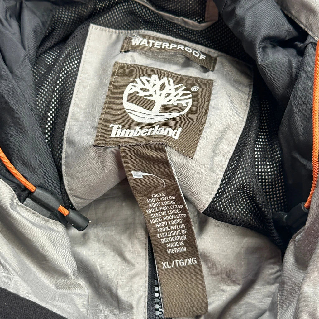 Timberland Waterproof Jacket - XL Grey Nylon - Image 3