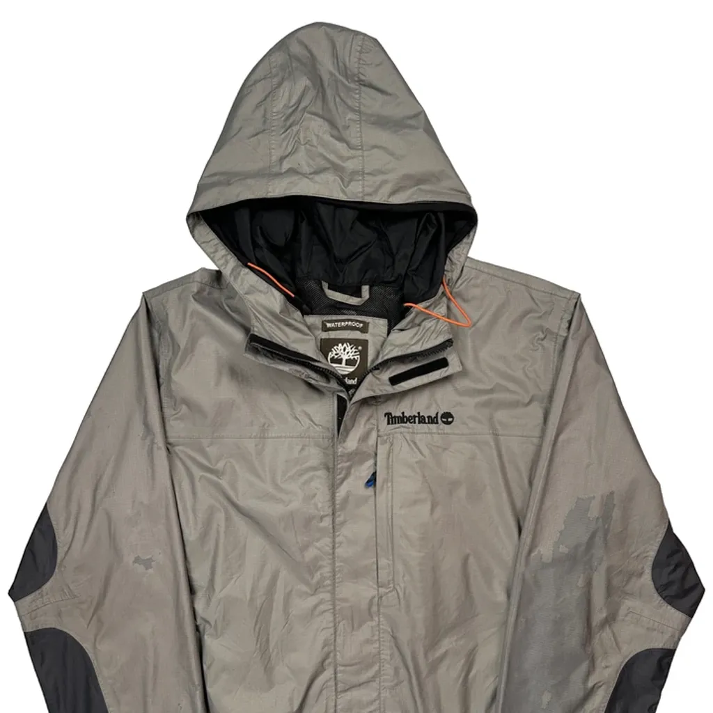 Timberland Waterproof Jacket - XL Grey Nylon - Image 5