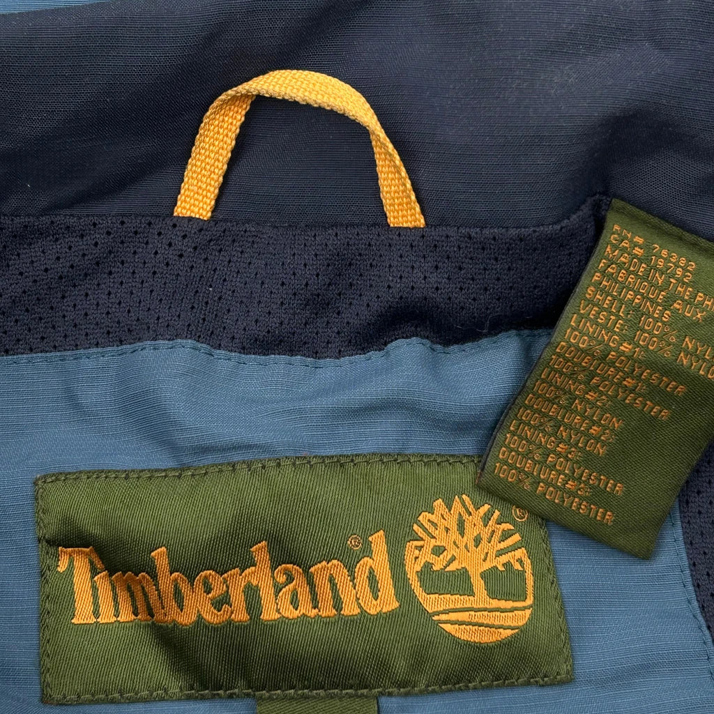 Timberland Windbreaker - 2XL Blue Polyester - Image 3