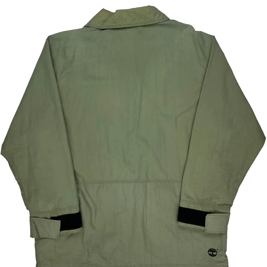 Timberland Windbreaker - Large Green Nylon - Image 6