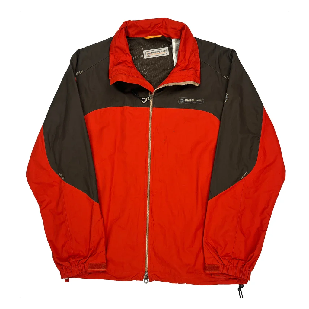 Timberland Windbreaker - Medium Red Nylon