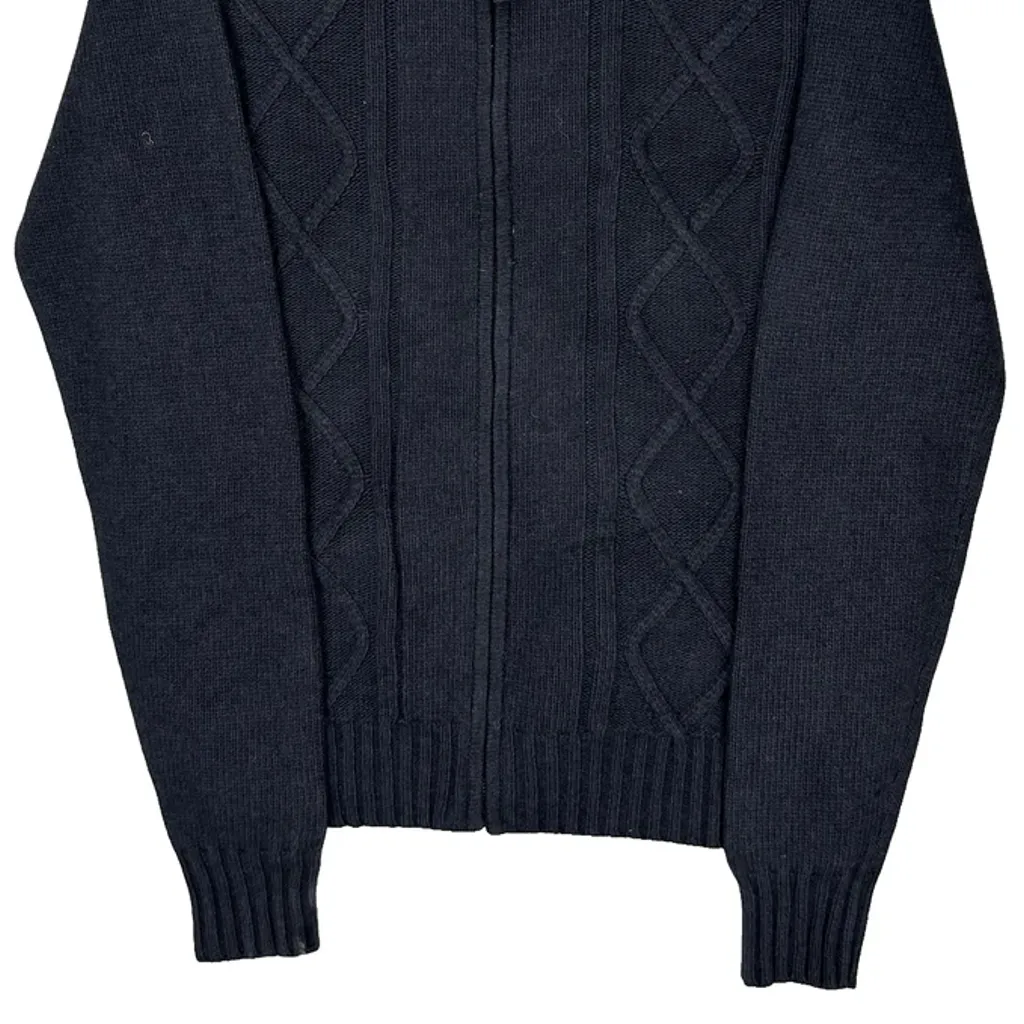 Timberland Zip Up - Small Navy Cotton - Image 4