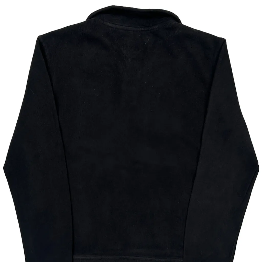 Tommy Hilfiger Collared 1/4 Zip - Large Black Cotton - Image 7