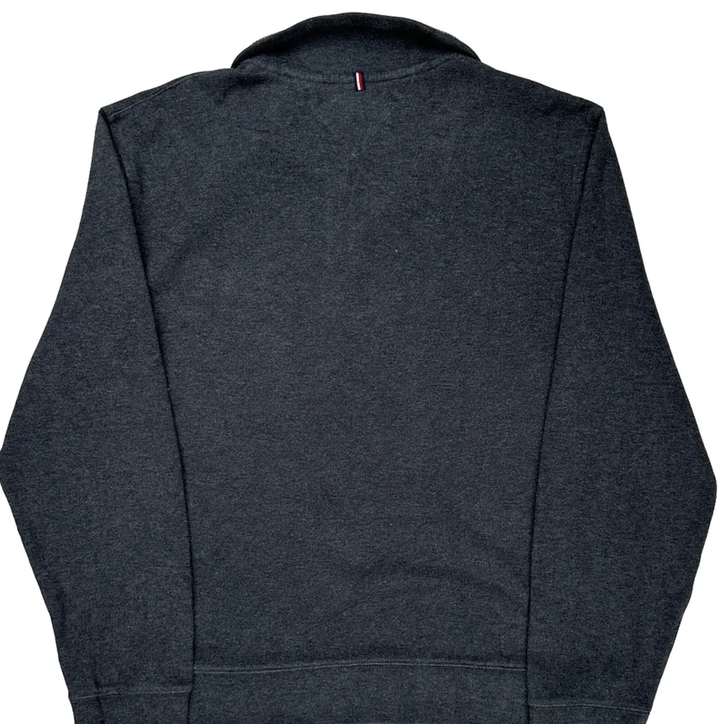 Tommy Hilfiger 1/4 Zip - Large Gray Cotton - Image 6