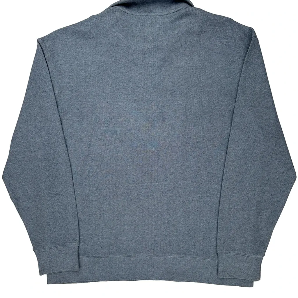 Tommy Hilfiger 1/4 Zip - XL Gray Cotton - Image 7