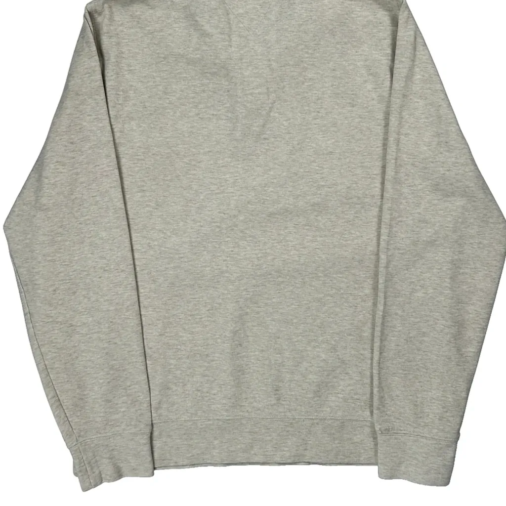 Tommy Hilfiger 1/4 Zip - Large Grey Cotton - Image 7