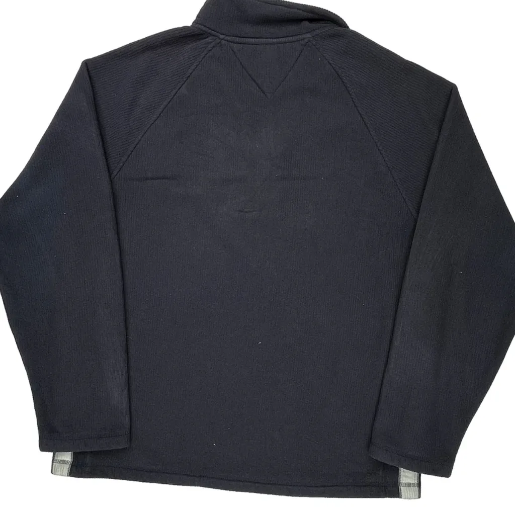 Tommy Hilfiger 1/4 Zip - Large Navy Cotton - Image 7