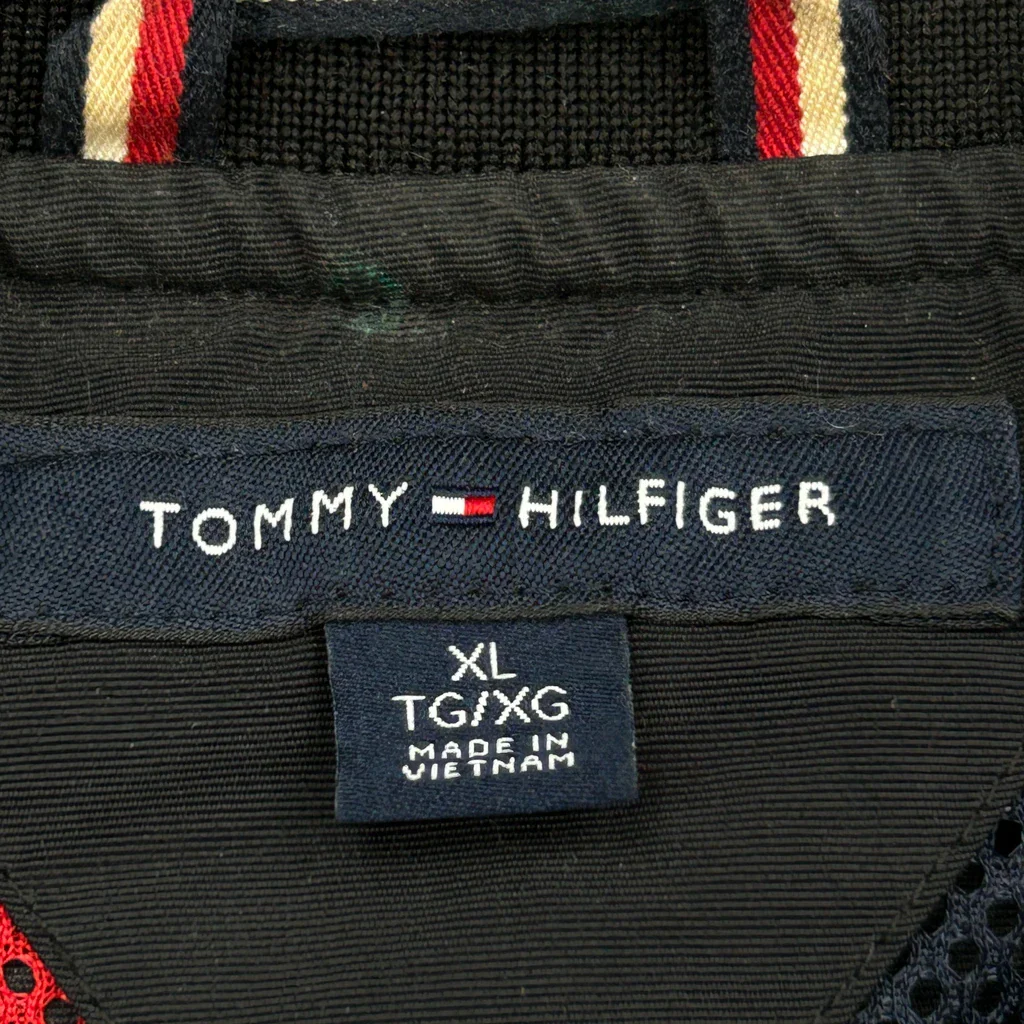 Tommy Hilfiger Bomber Jacket - XL Black Polyester - Image 3