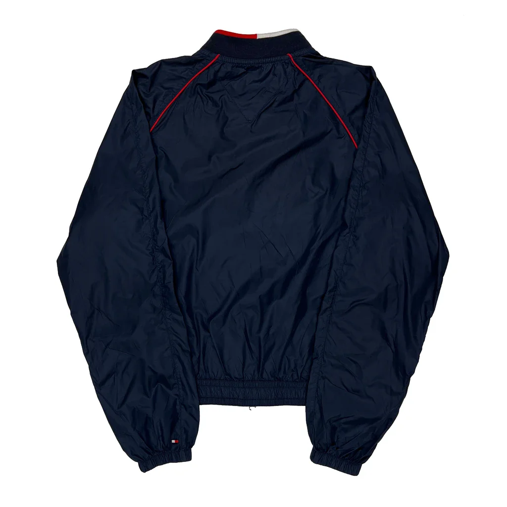 Tommy Hilfiger Bomber Jacket - Medium Navy Polyester - Image 2
