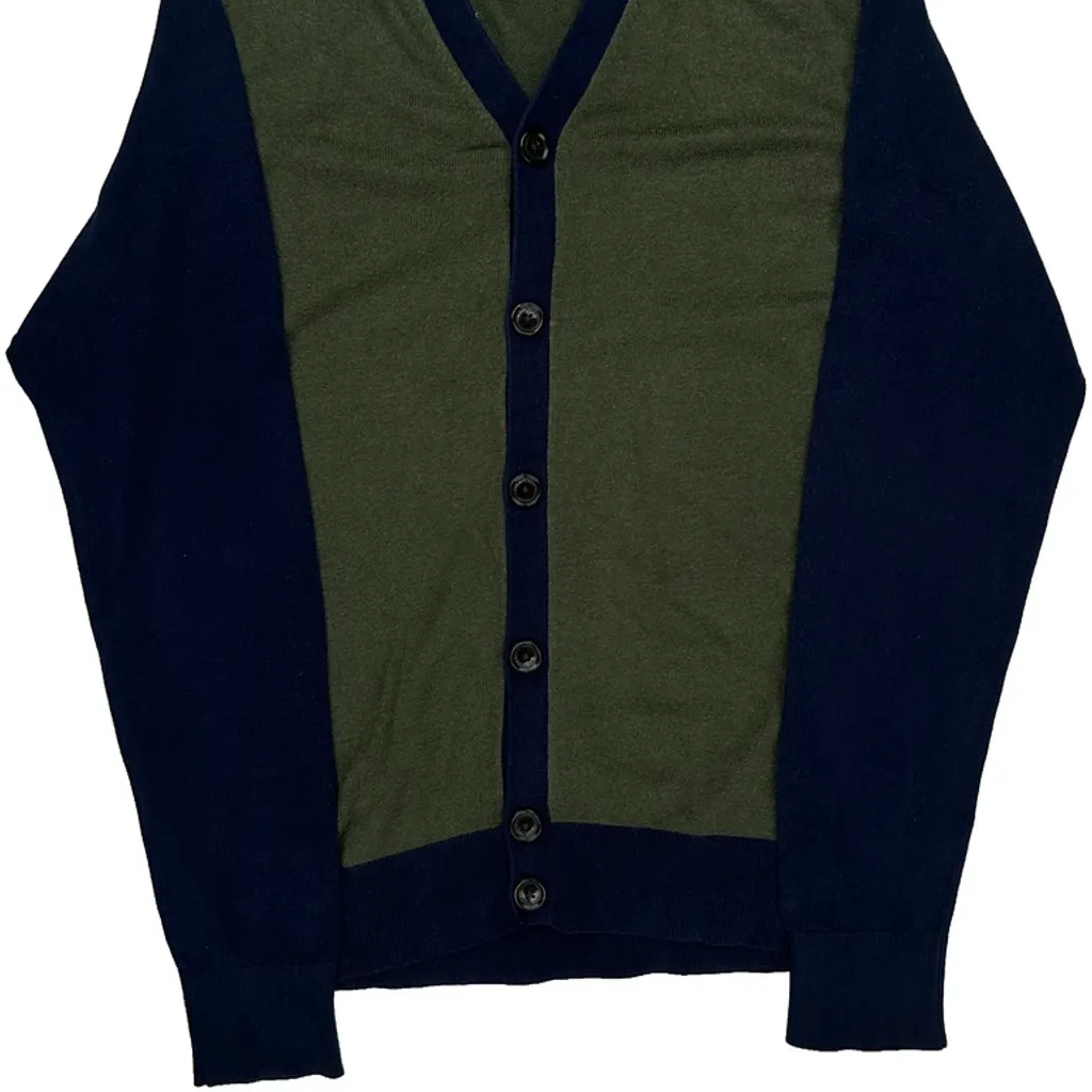 Tommy Hilfiger Cardigan - Small Green Cotton - Image 5