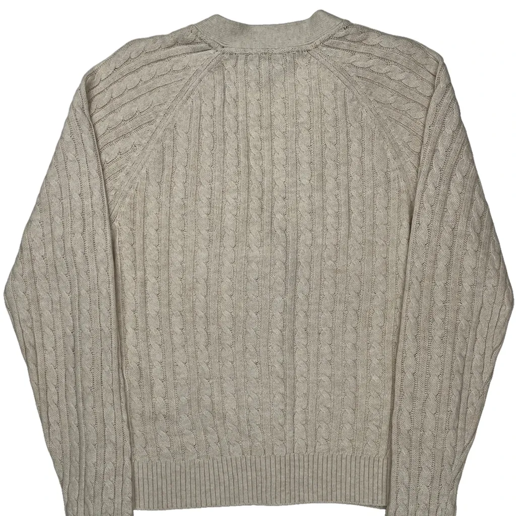 Tommy Hilfiger Cardigan - Medium Beige Cotton - Image 6