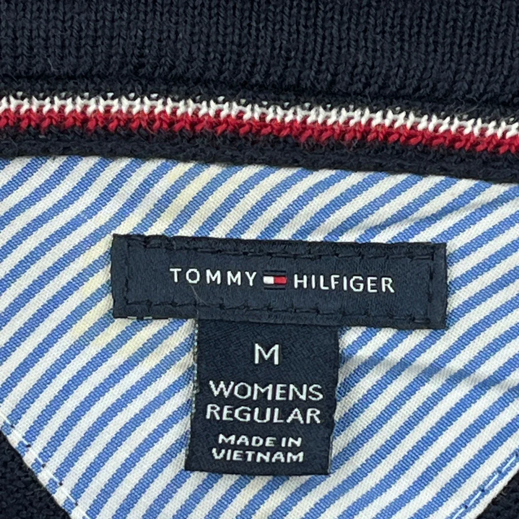 Tommy Hilfiger Cardigan - Medium Navy Cotton - Image 3