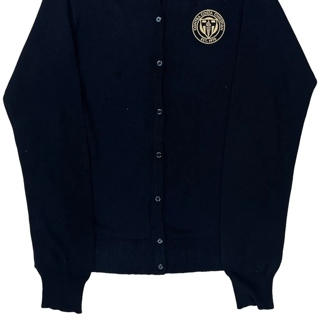 Tommy Hilfiger Cardigan - Medium Navy Cotton - Image 5