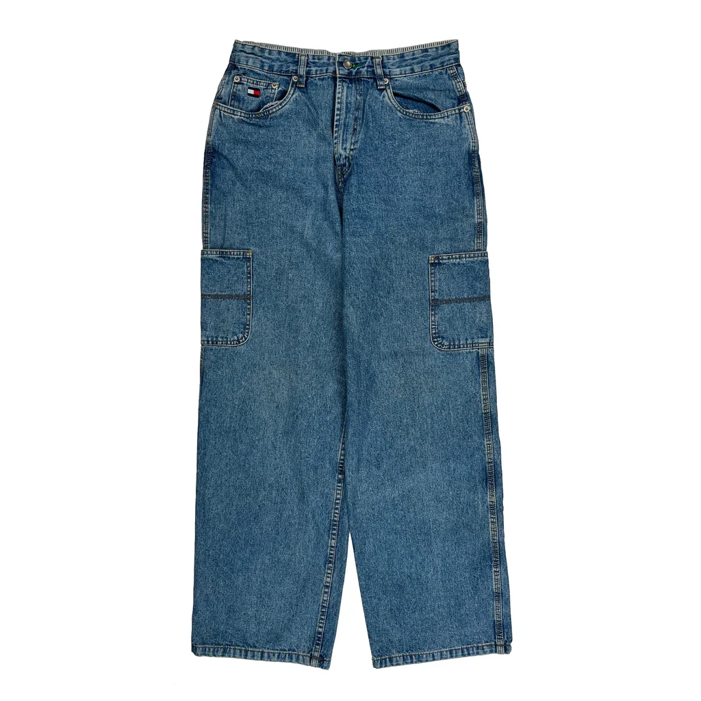Tommy Hilfiger Carpenter Jeans - 34W 31L Blue Cotton - Image 2