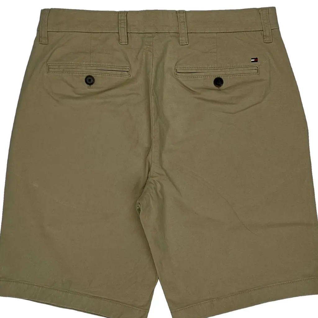 Tommy Hilfiger Chino Shorts - 29W 9L Beige Cotton - Image 7