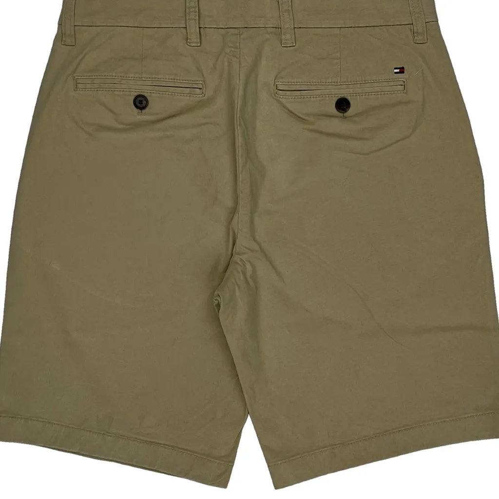 Tommy Hilfiger Chino Shorts - 29W 9L Beige Cotton - Image 8