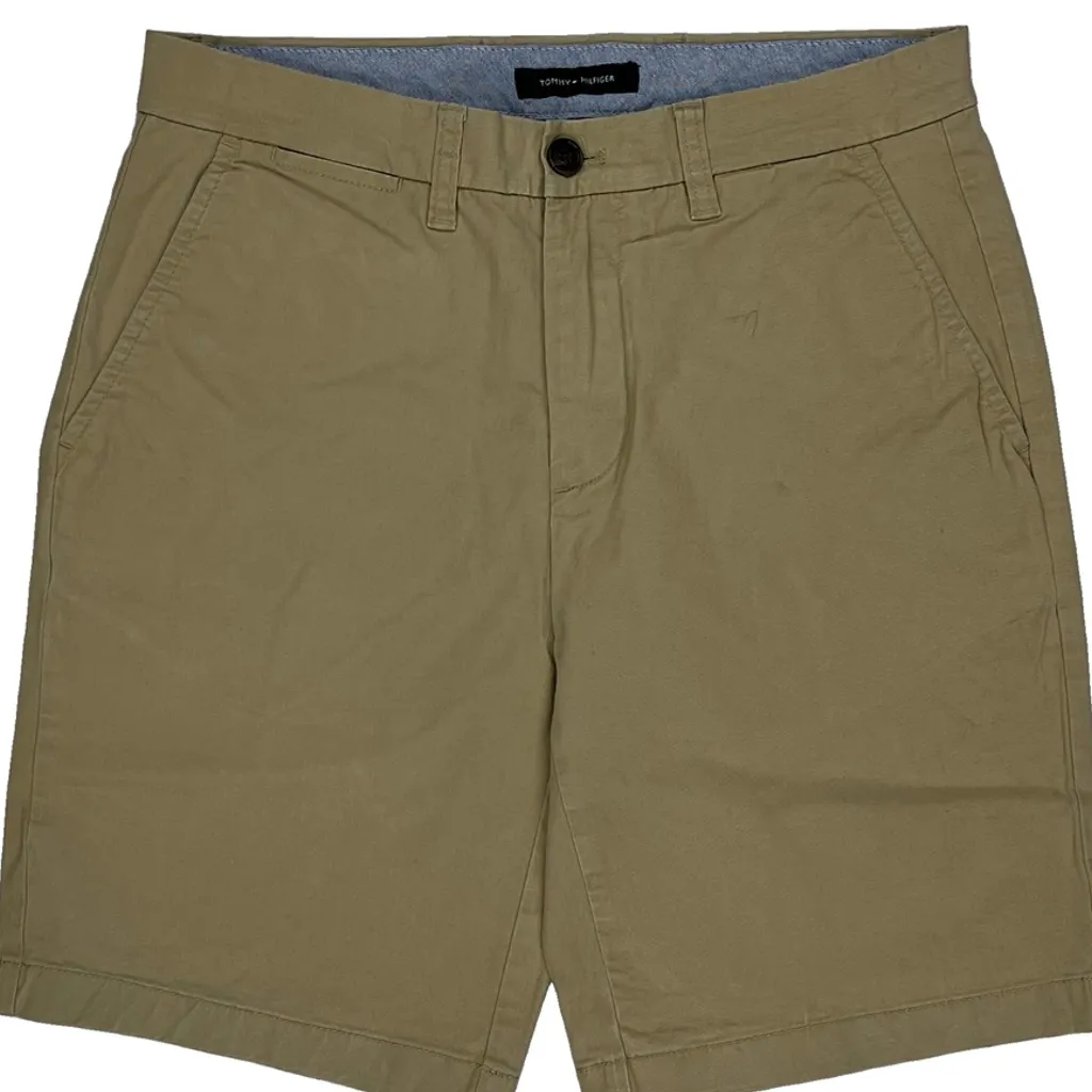 Tommy Hilfiger Chino Shorts - 29W 9L Beige Cotton - Image 9