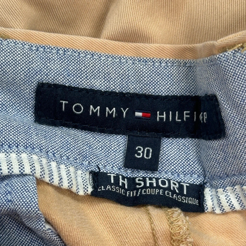 Tommy Hilfiger Chino Shorts - 30W 11L Beige Cotton - Image 6