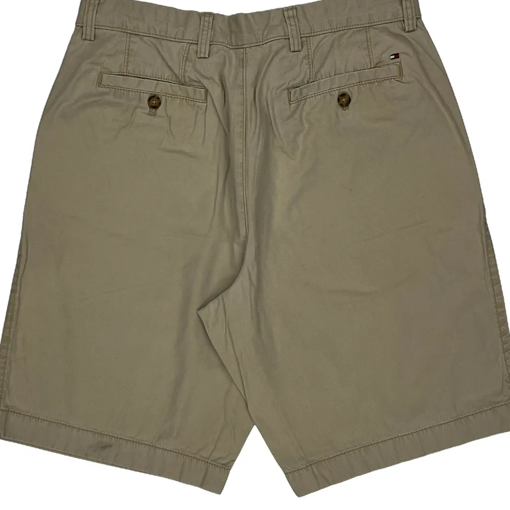 Tommy Hilfiger Chino Shorts - 31W 10L Beige Cotton - Image 7