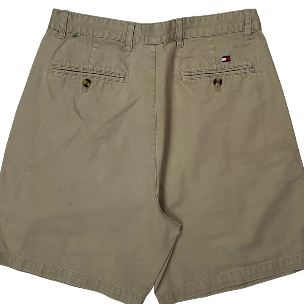 Tommy Hilfiger Chino Shorts - 32W 8L Beige Cotton - Image 7