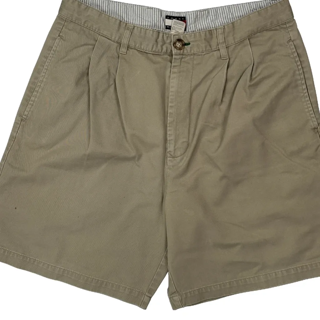 Tommy Hilfiger Chino Shorts - 32W 8L Beige Cotton - Image 9