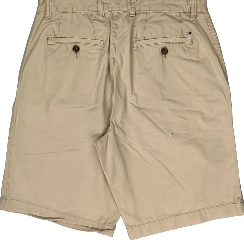 Tommy Hilfiger Chino Shorts - 32W 10L Beige Cotton - Image 7