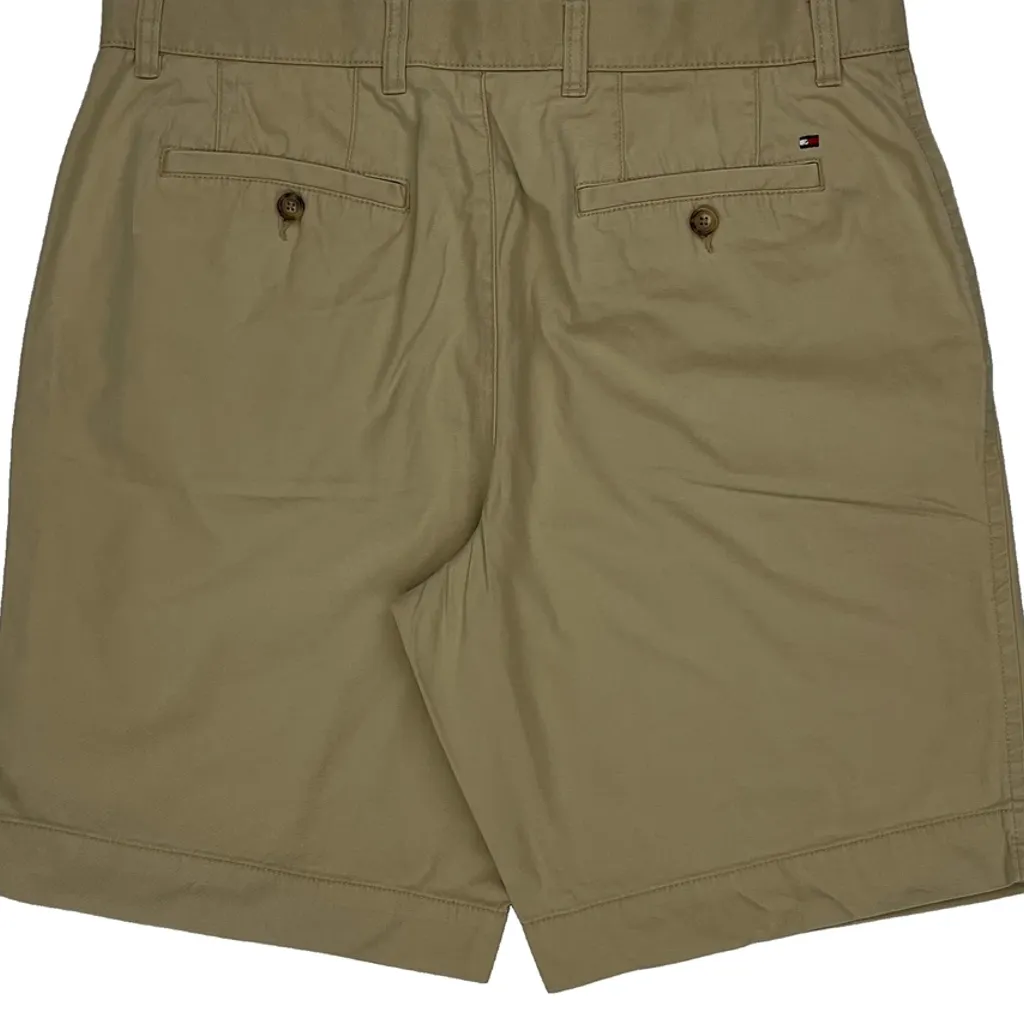 Tommy Hilfiger Chino Shorts - 33W 9L Beige Cotton - Image 7