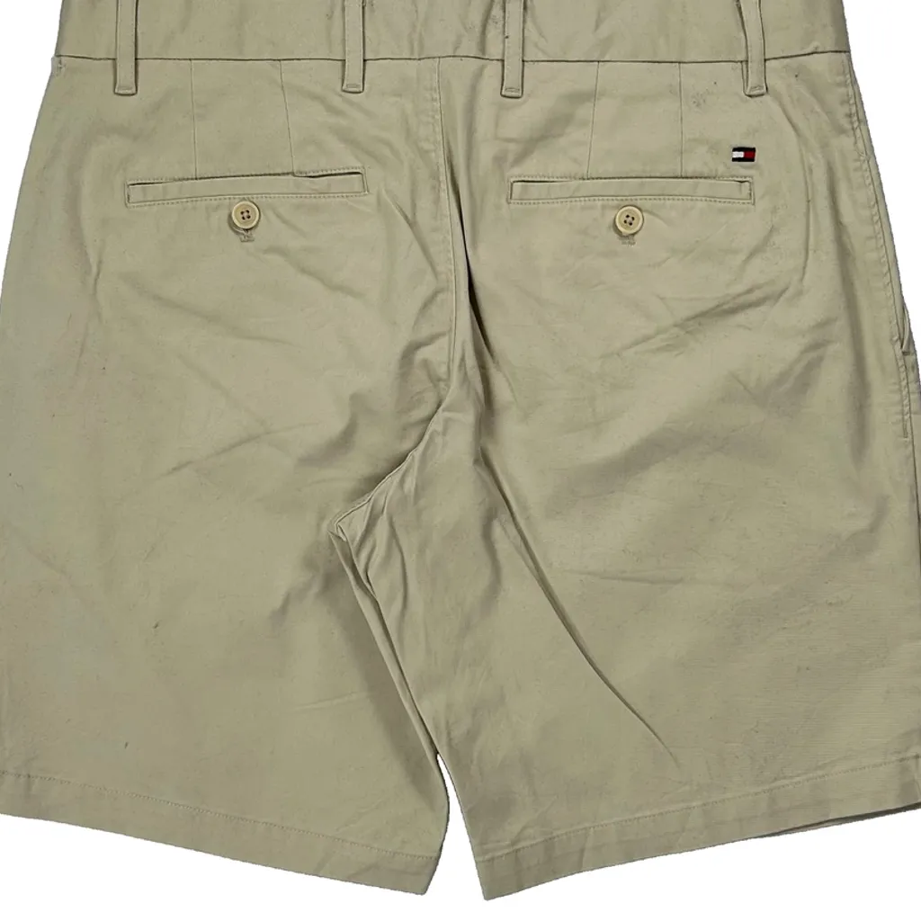 Tommy Hilfiger Chino Shorts - 33W 9L Beige Cotton - Image 7