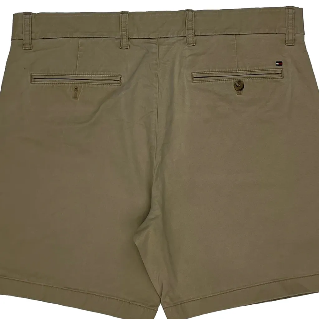 Tommy Hilfiger Chino Shorts - 34W 9L Beige Cotton - Image 7
