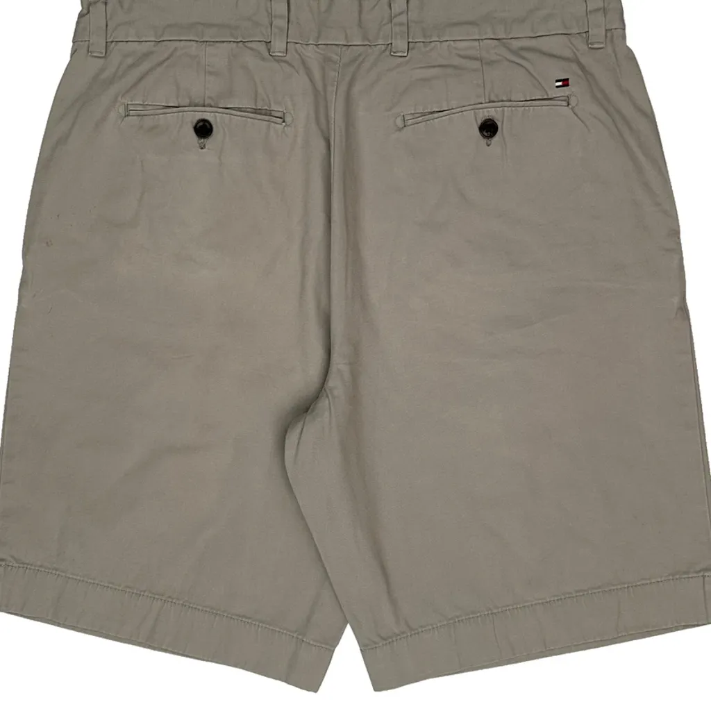 Tommy Hilfiger Chino Shorts - 34W 10L Beige Cotton - Image 8